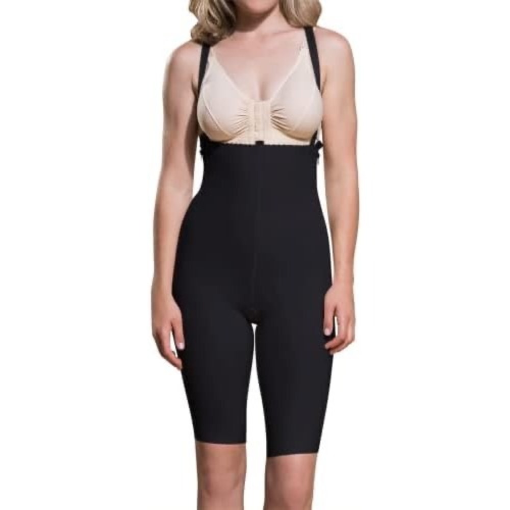 Marena Recovery Girdle with Suspenders FBS Female Bodysuit Black Large NIP
